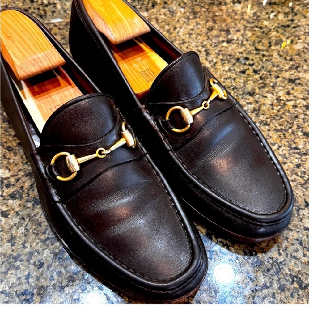 Gucci- Horsebit, 1953 Loafers ; size 43D ( US-9.5D)